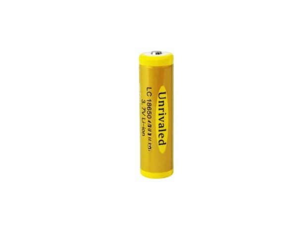 &uu BATERIA PILA RECARGABLES 18650 AMARILLA CALIDAD MEDIA